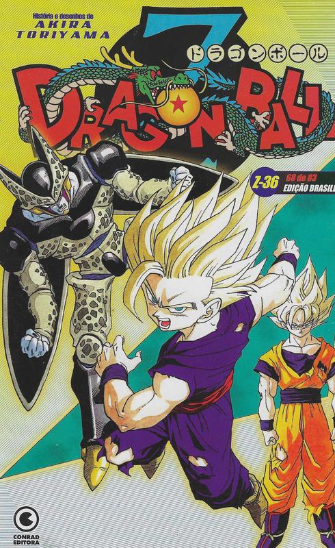 Mangá Dragon Ball Akira Toriyama Edição Z-36 (2003) - Conrad